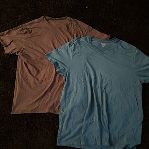 Two large mens shirts